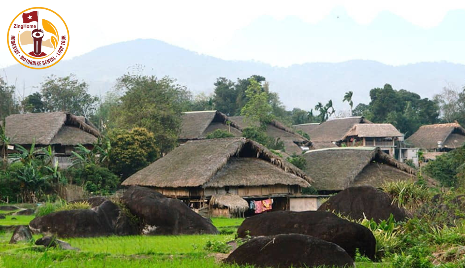 Immerse yourself in the peaceful life of Nam Dam village